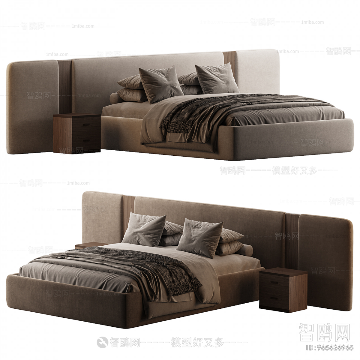 Modern Double Bed