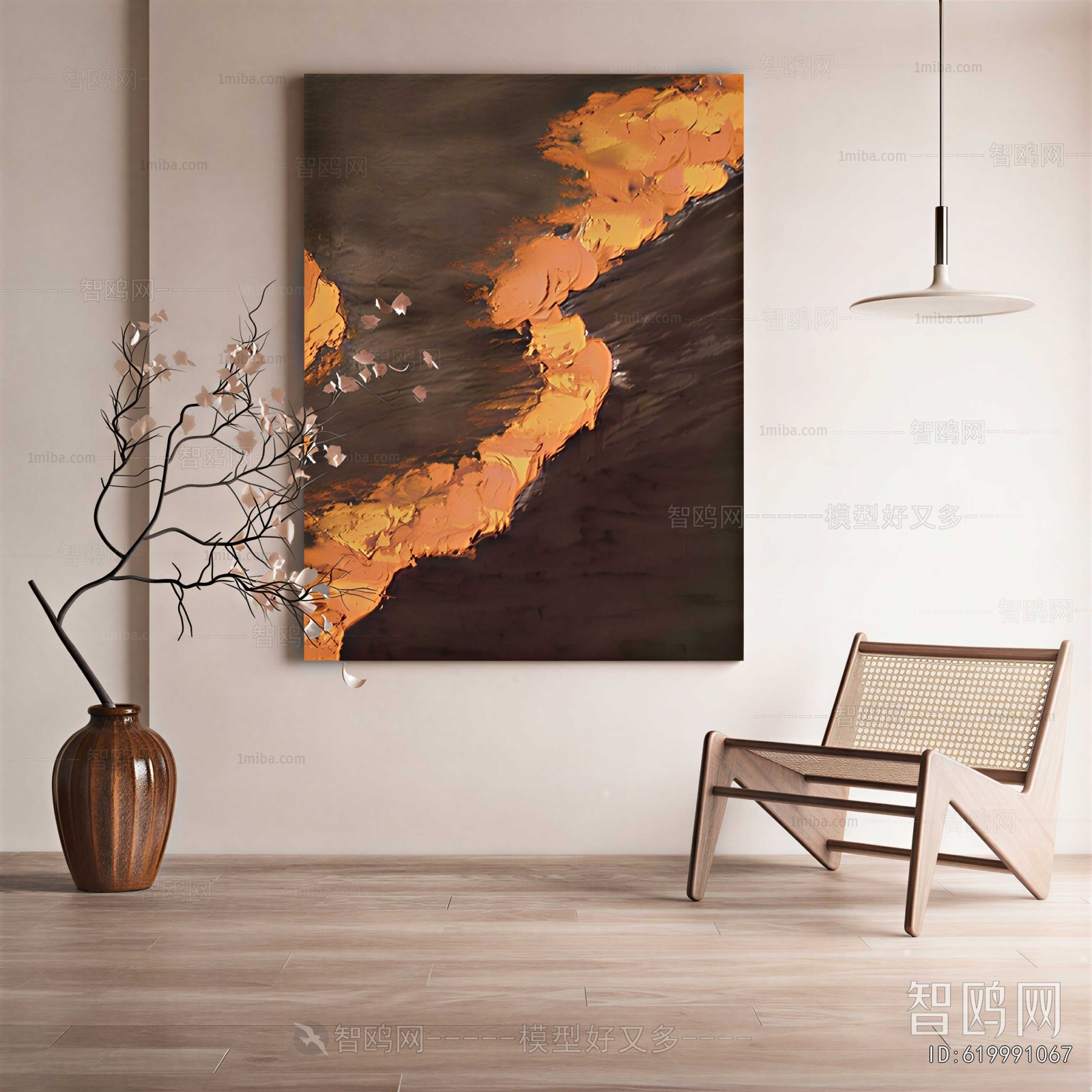 Wabi-sabi Style Painting