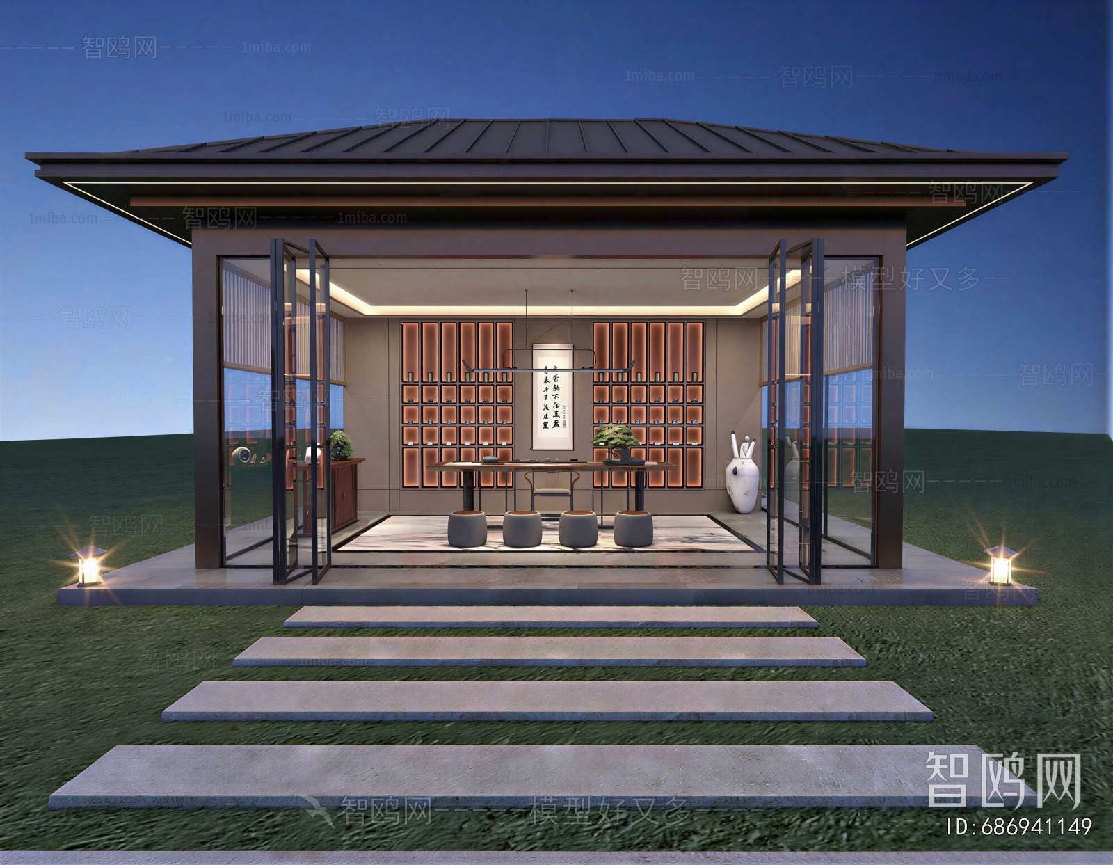 New Chinese Style Pavilion