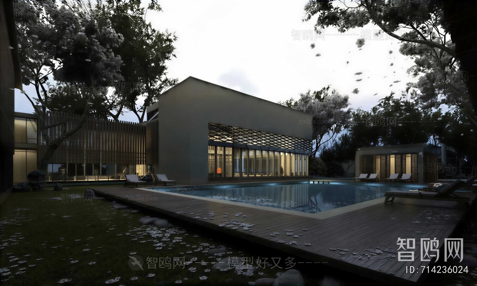 Modern Courtyard/landscape