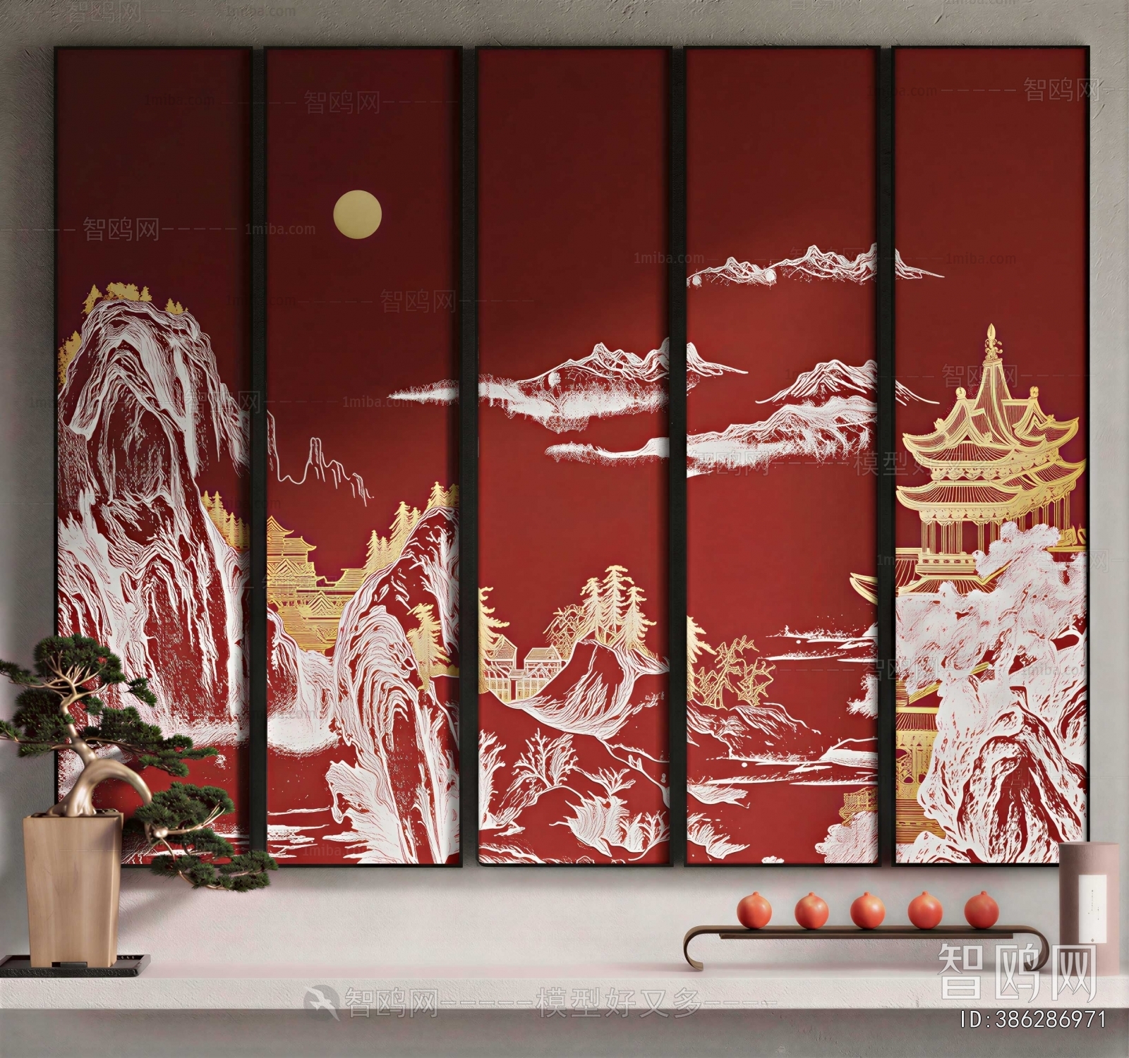 New Chinese Style Painting