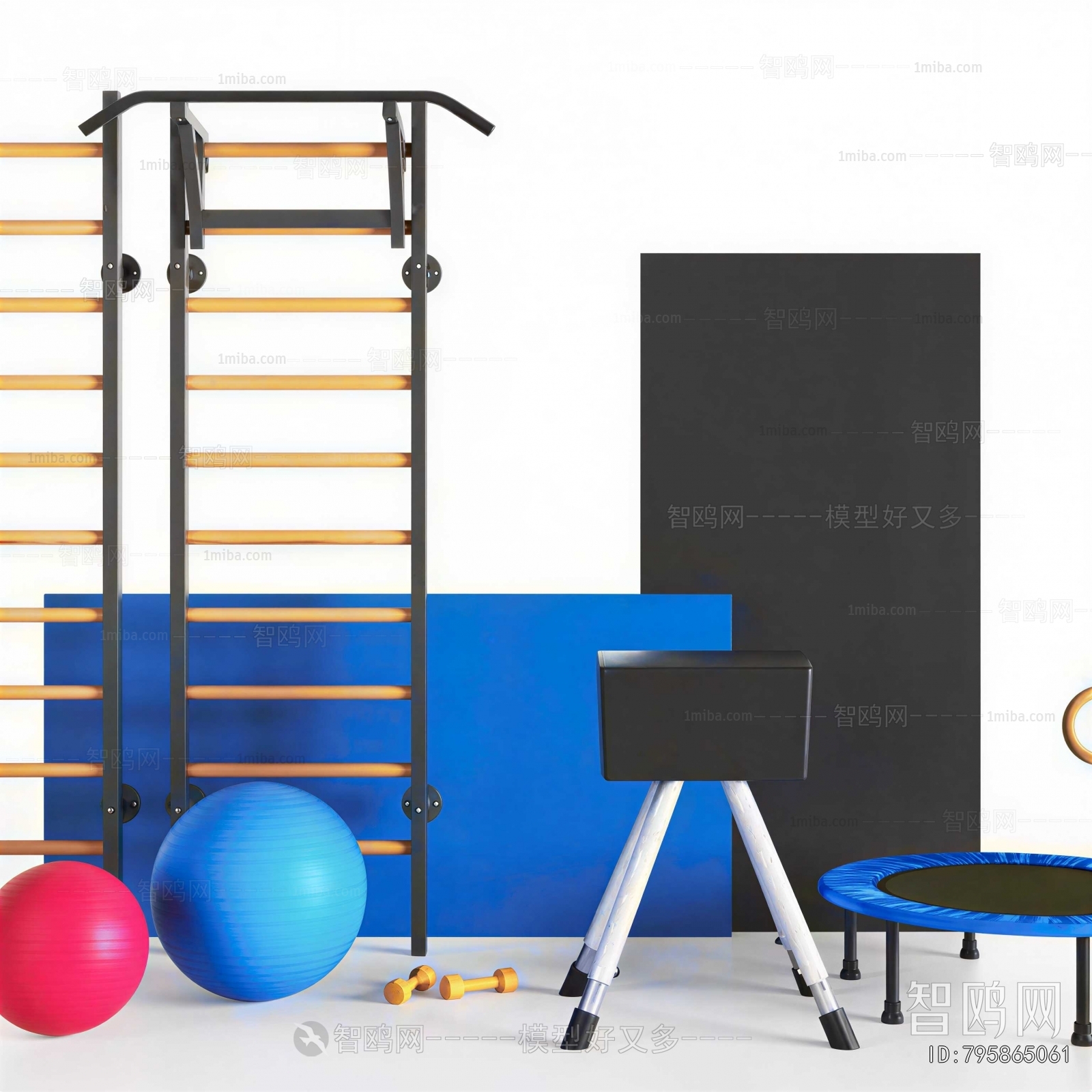 Modern Fitness Equipment