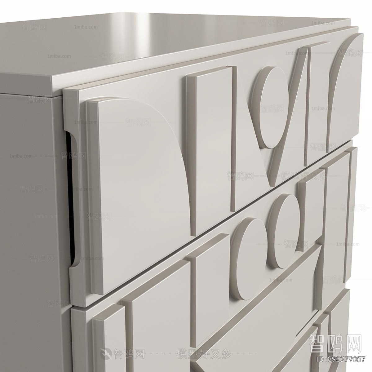 Modern Bedside Cupboard