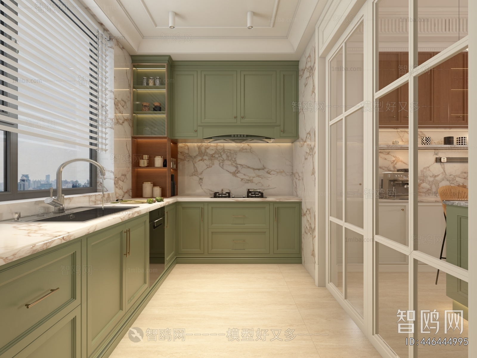 French Style The Kitchen