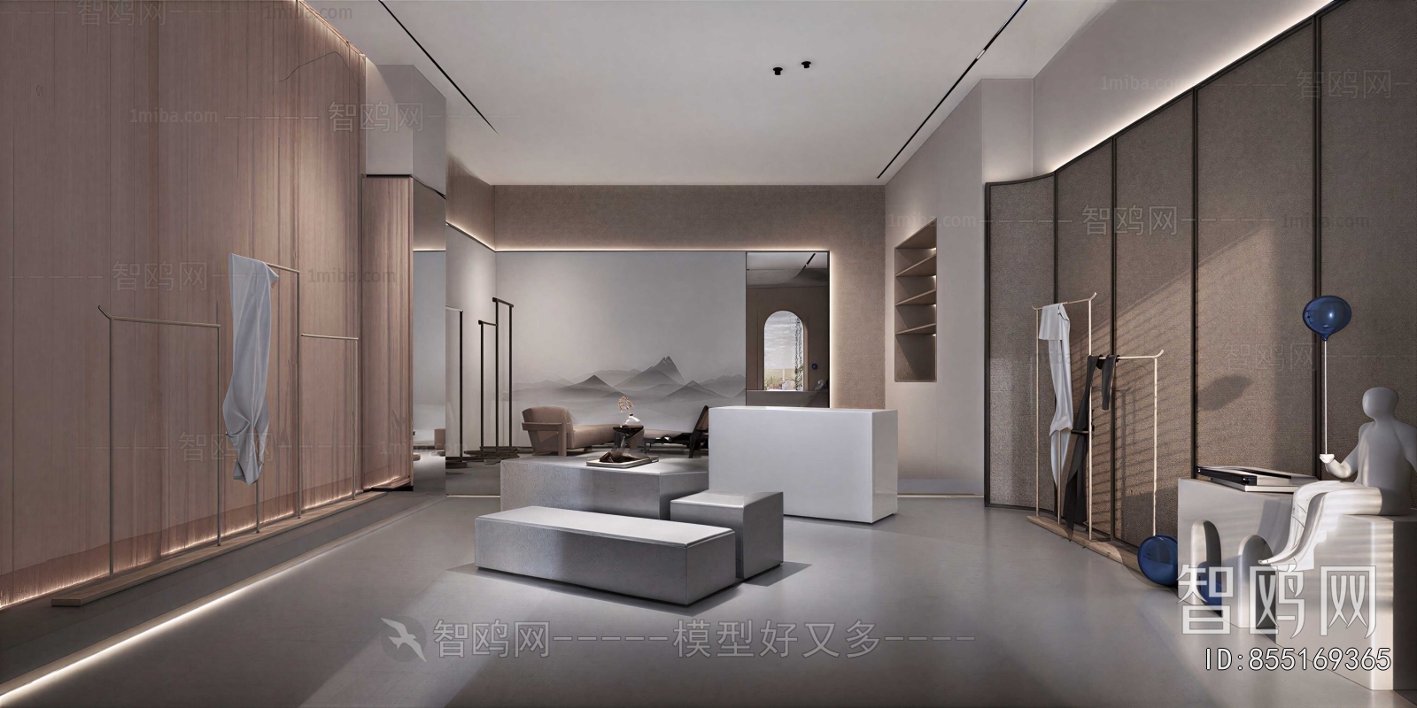 New Chinese Style Exhibition Hall