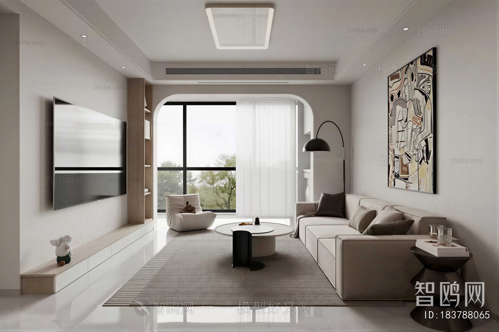 Modern A Living Room