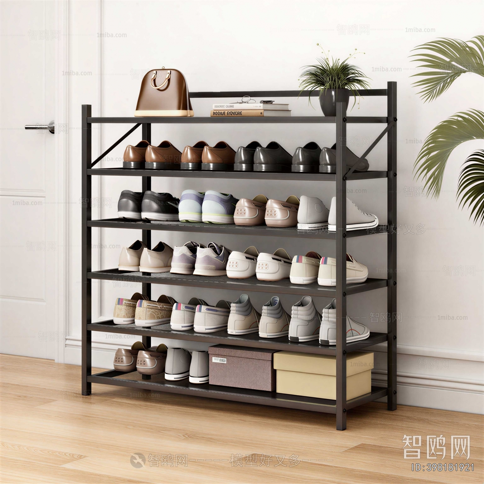 Modern Shoe Cabinet