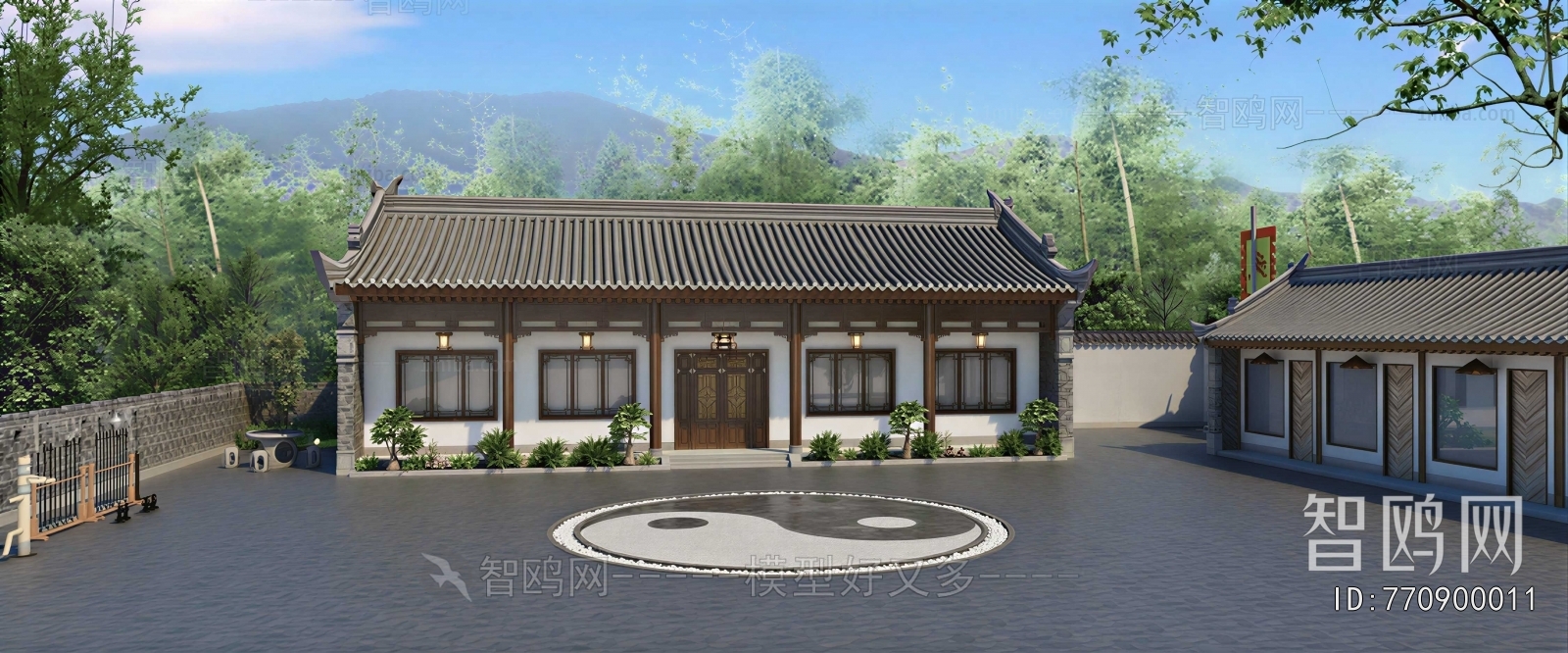 Chinese Style Courtyard/landscape