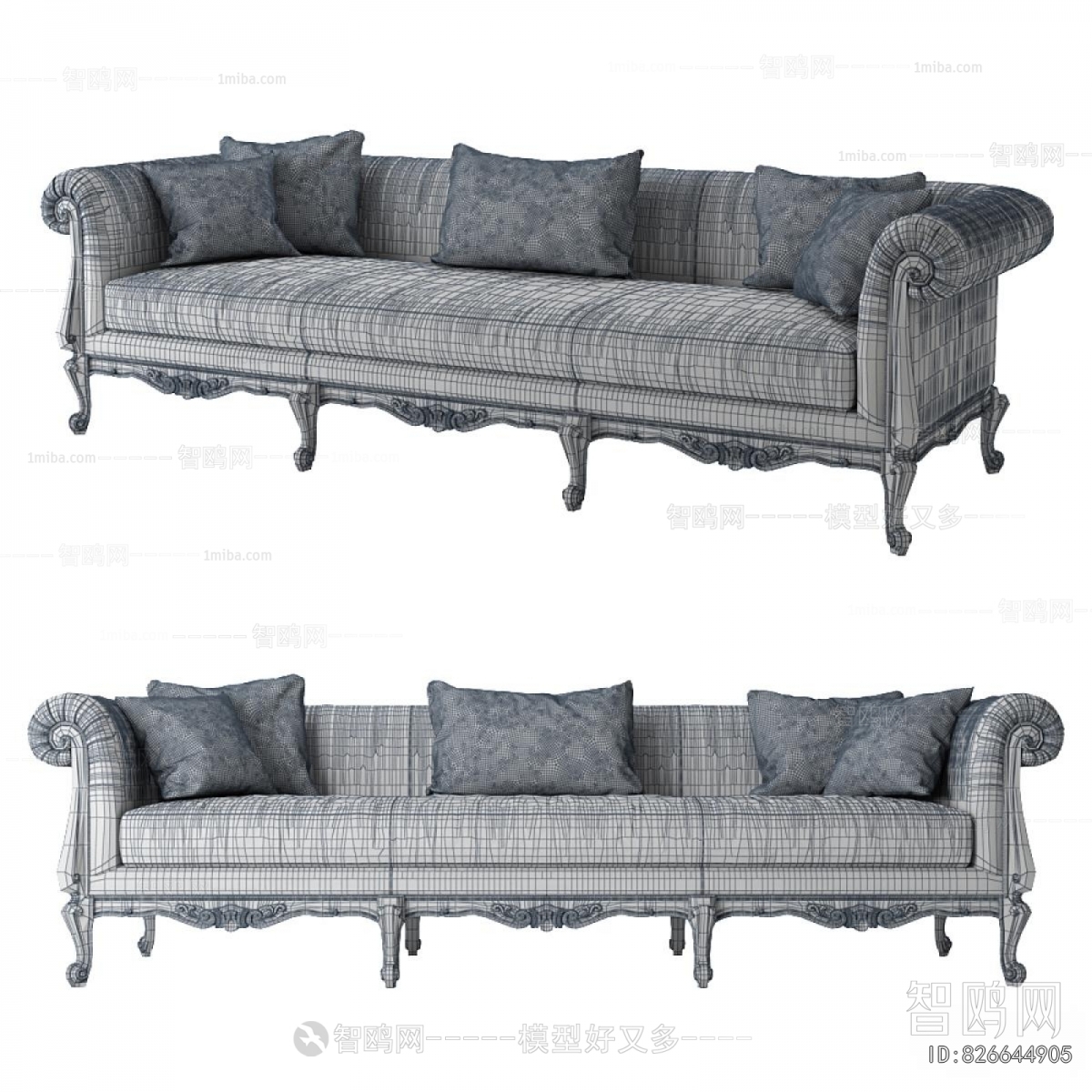 Modern Three-seat Sofa