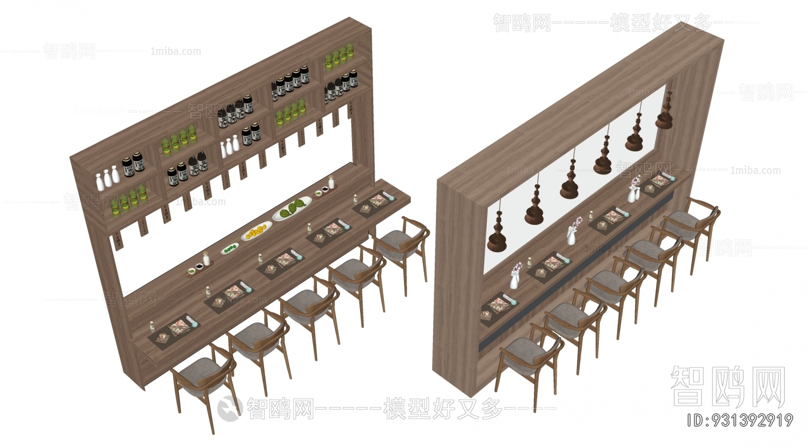Modern Counter Bar