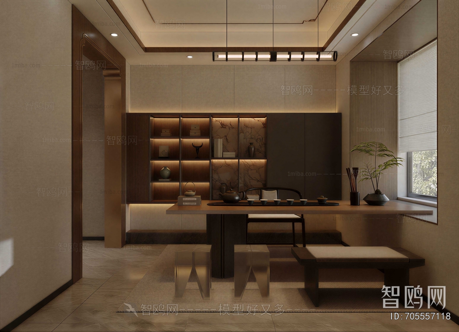New Chinese Style Tea House