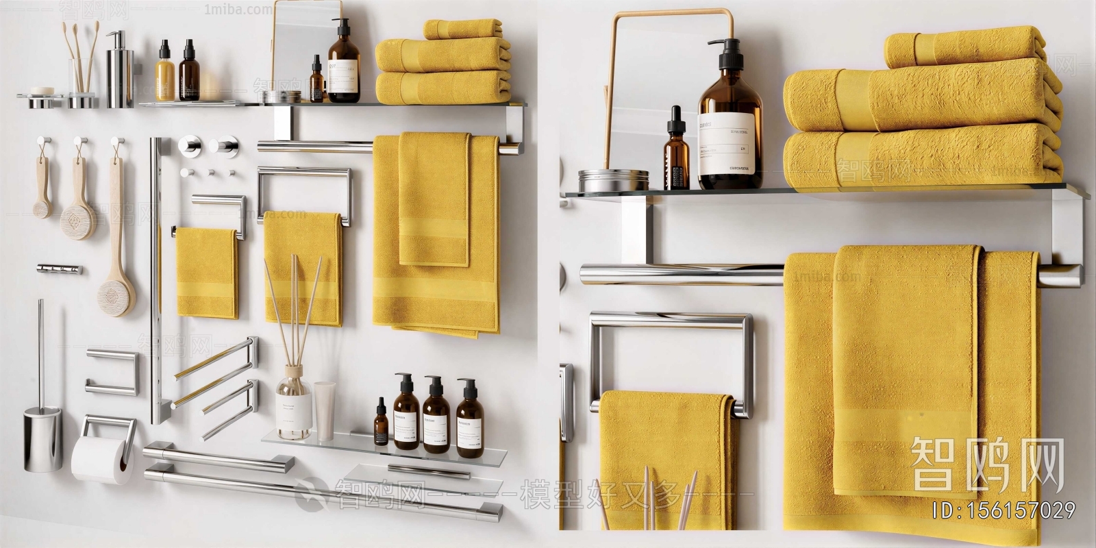 Modern Bathroom Set