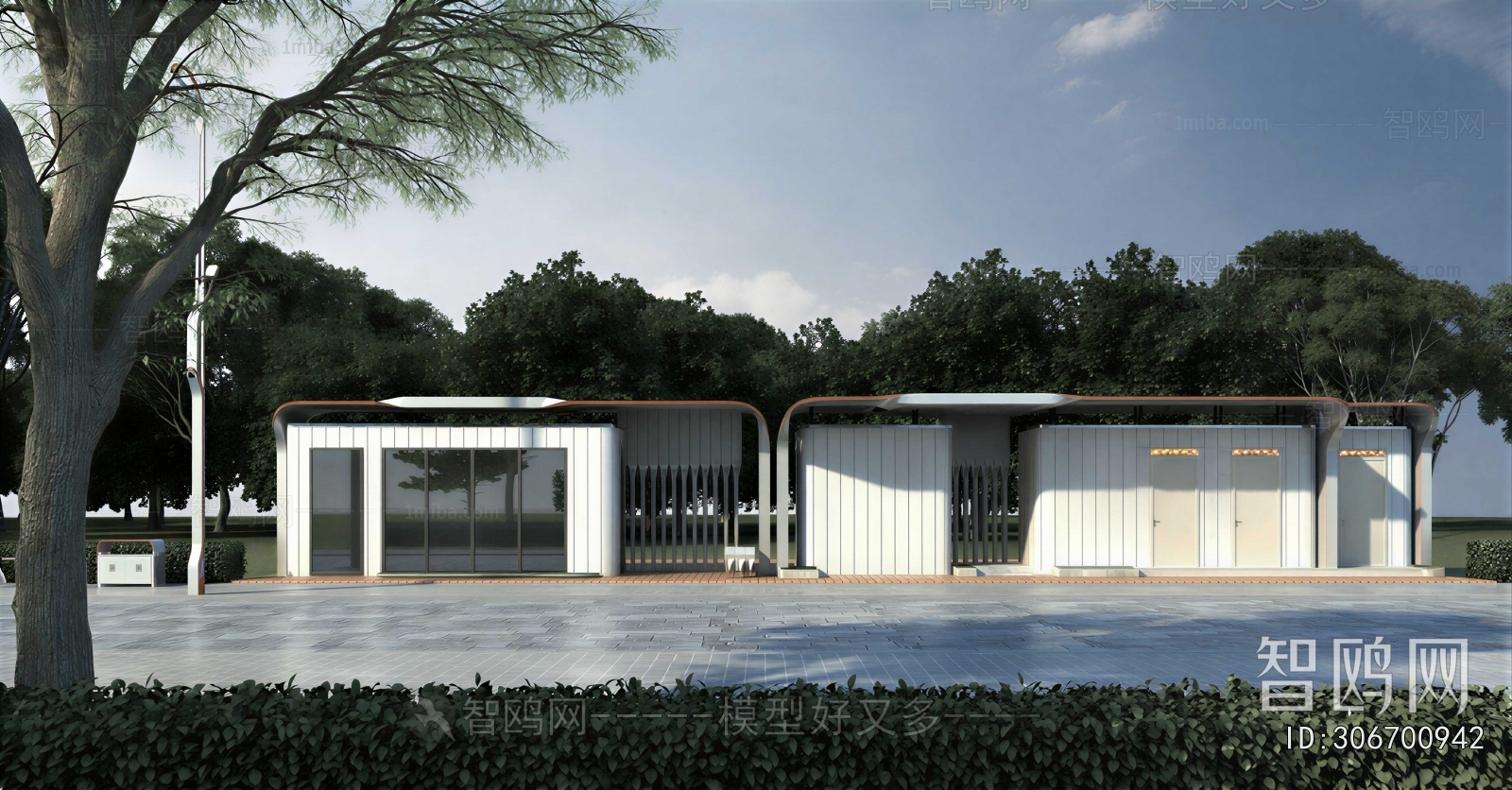 New Chinese Style Public Building