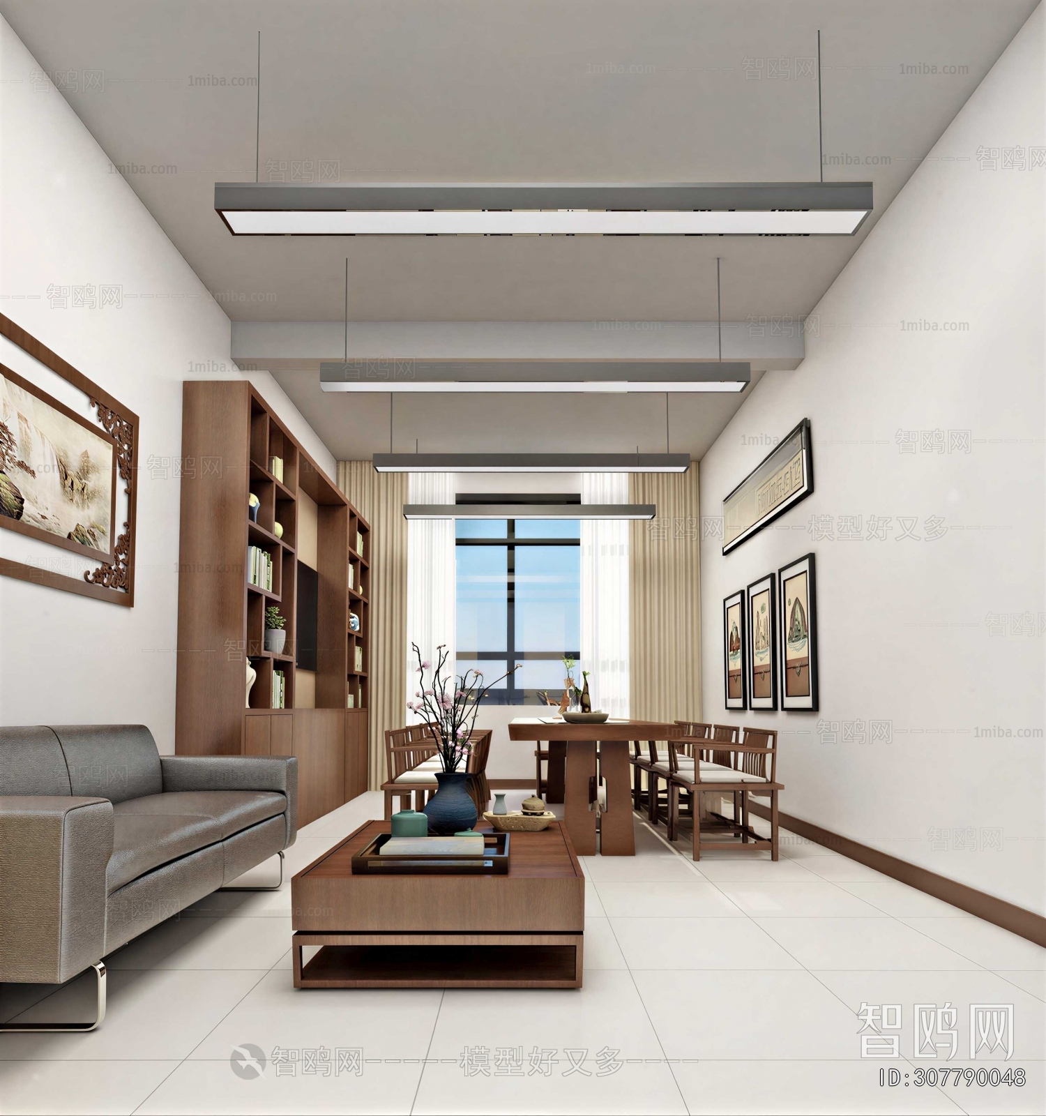 New Chinese Style Manager's Office