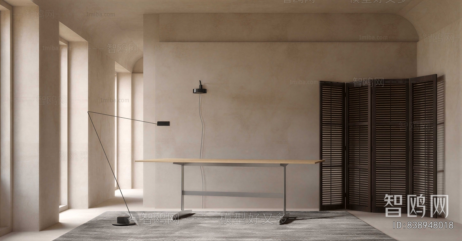 Wabi-sabi Style Desk