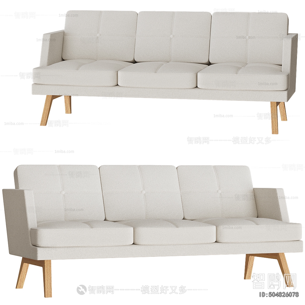 Modern Three-seat Sofa
