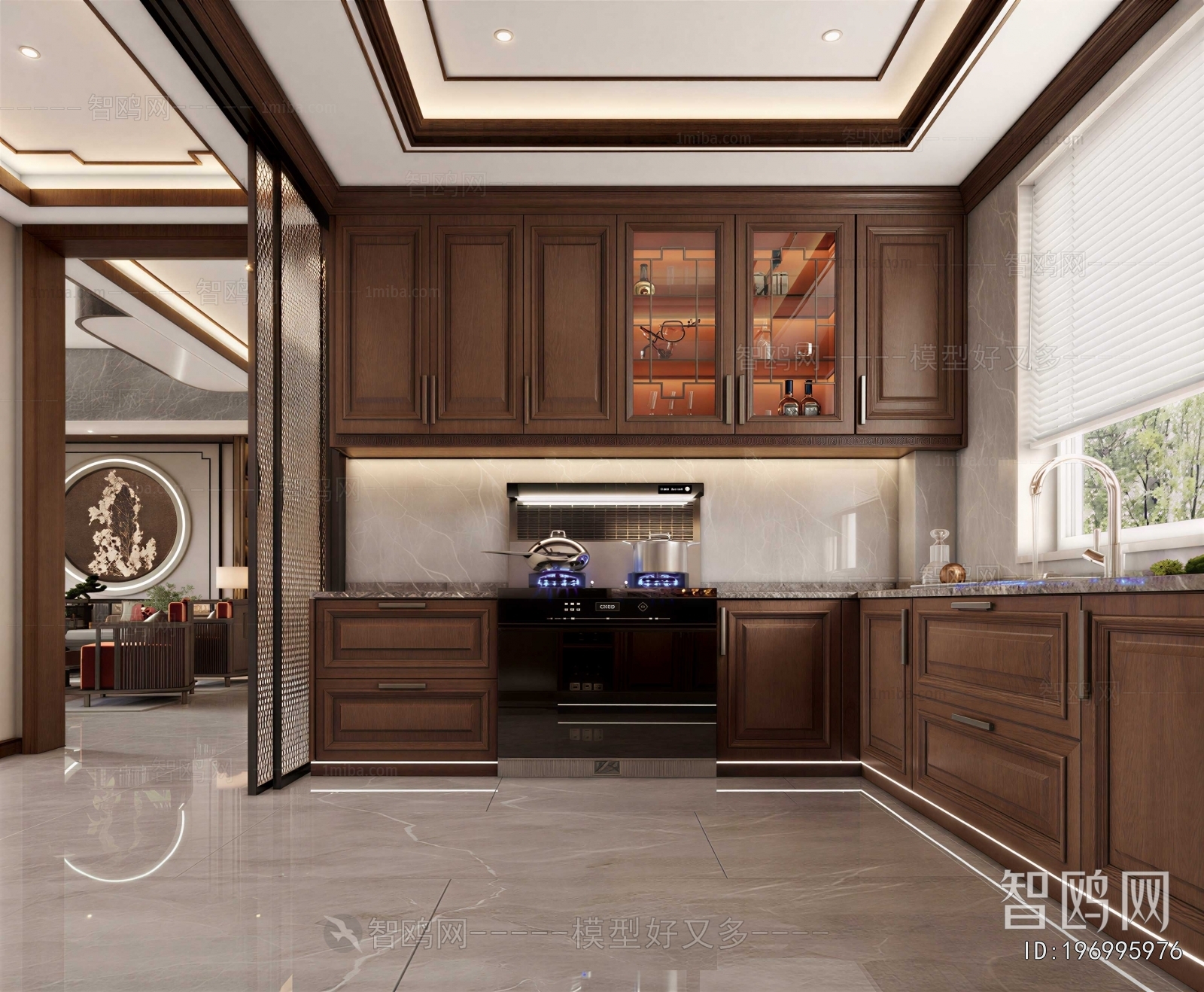 New Chinese Style The Kitchen