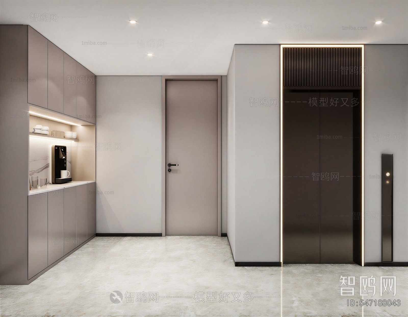 Modern Hallway