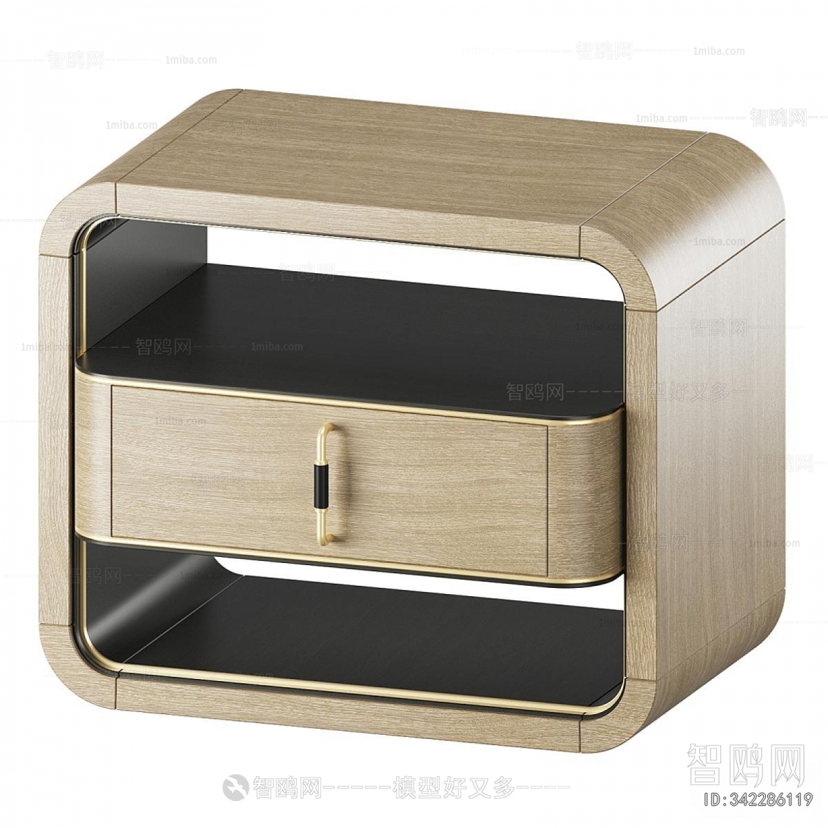 Modern Bedside Cupboard