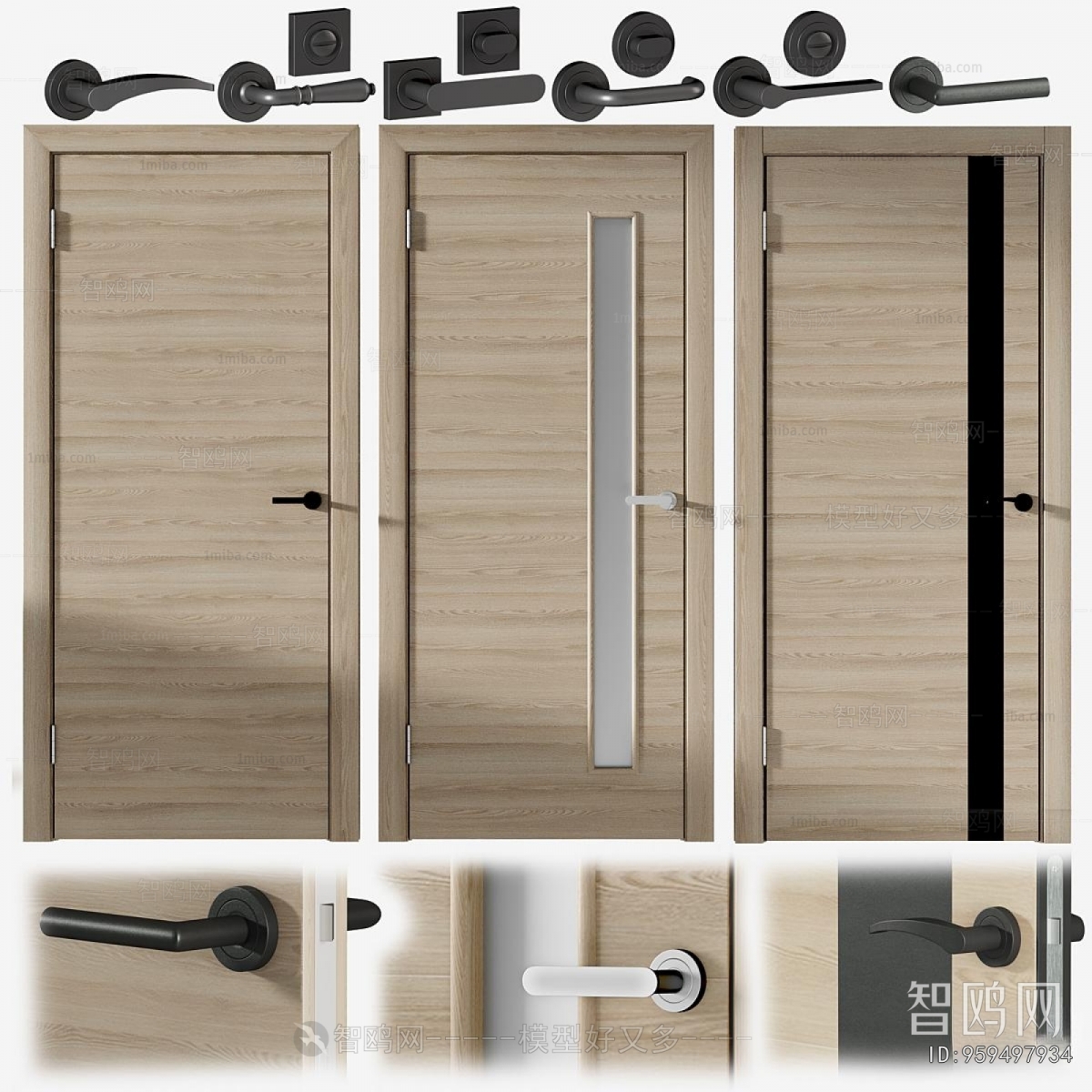 Modern Single Door
