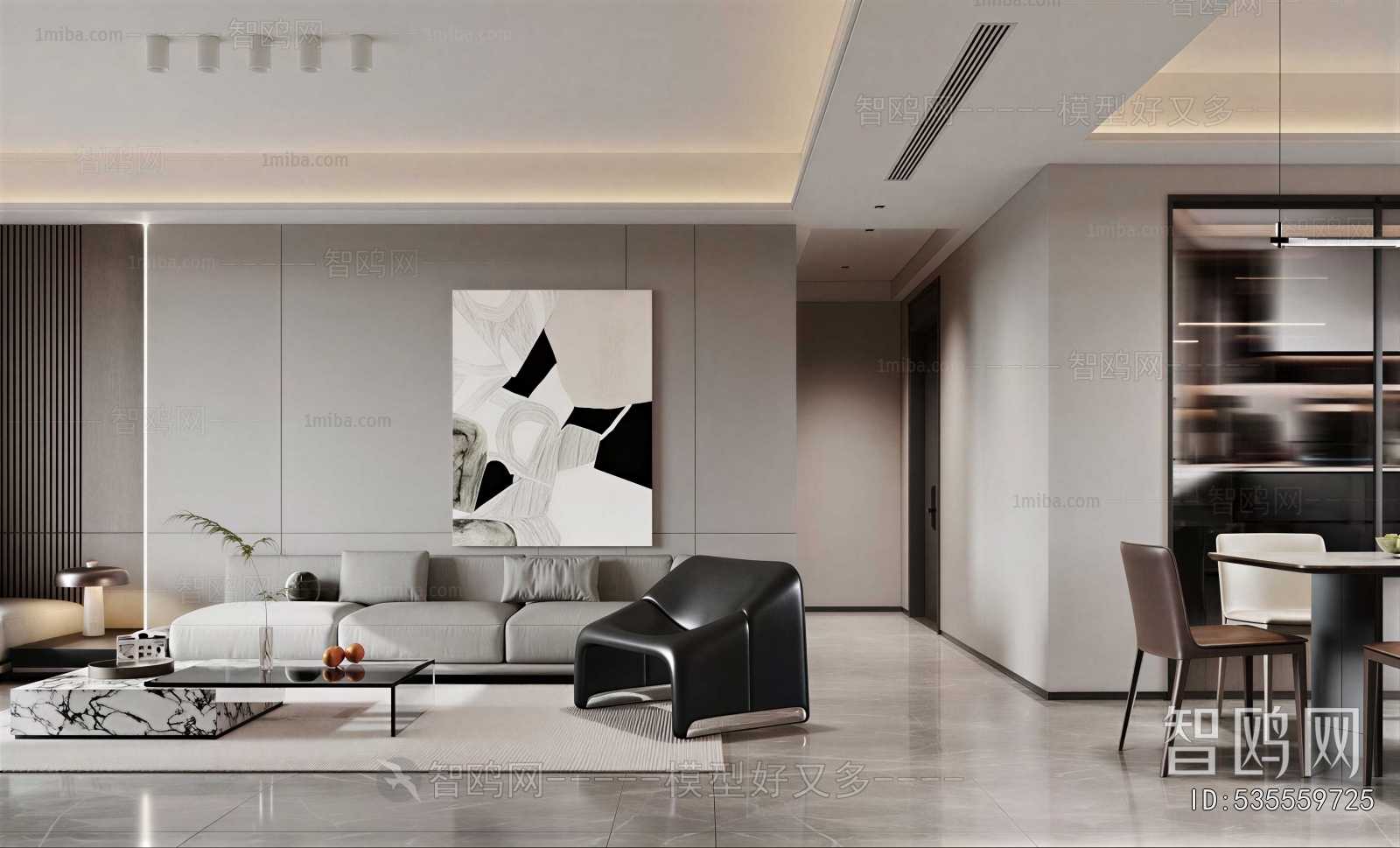 Modern A Living Room