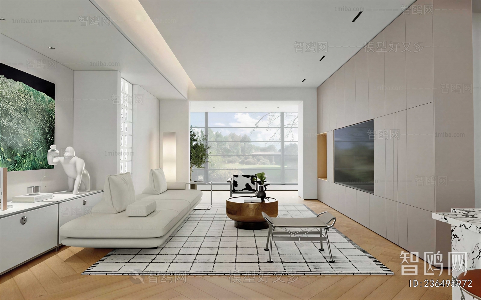 Modern Nordic Style A Living Room