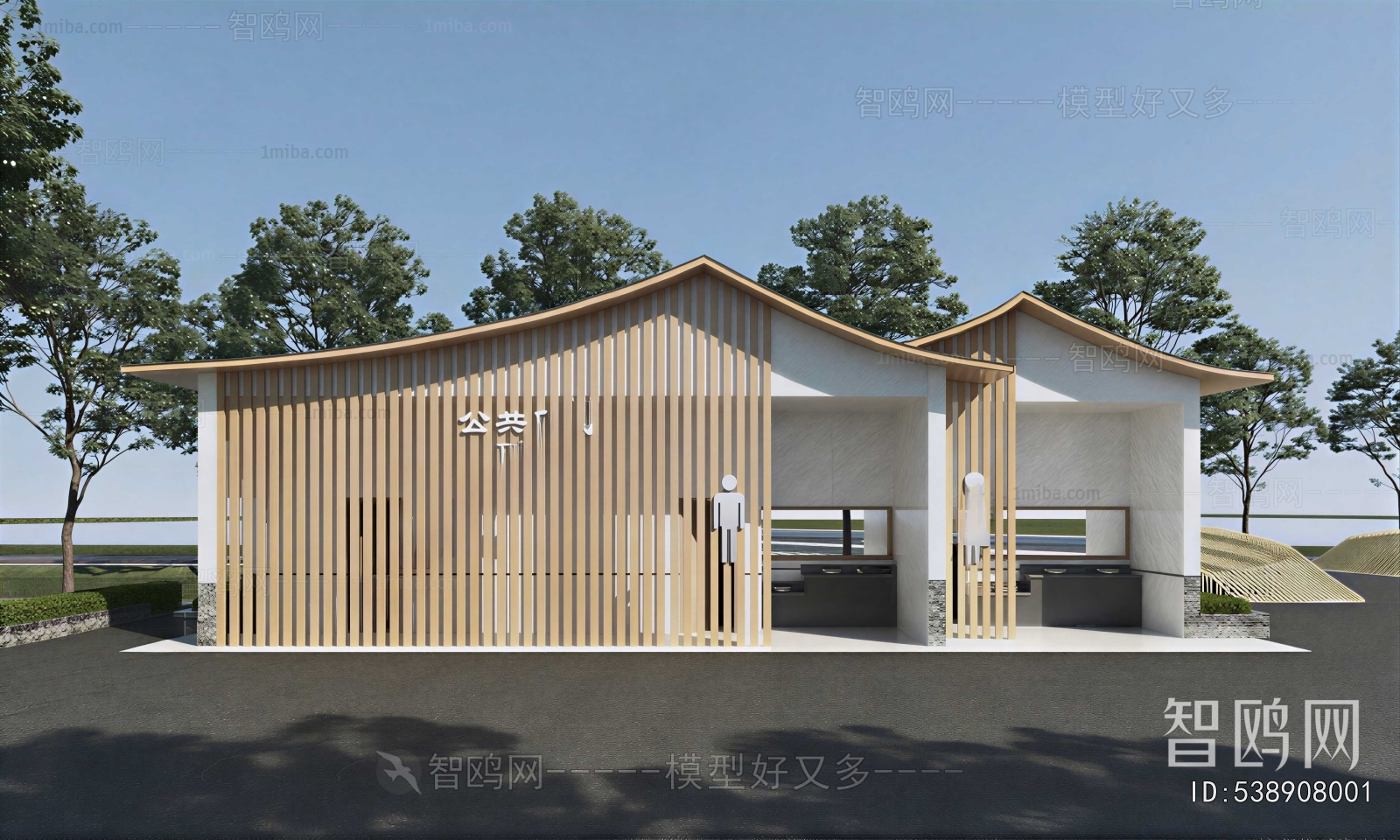 New Chinese Style Public Building