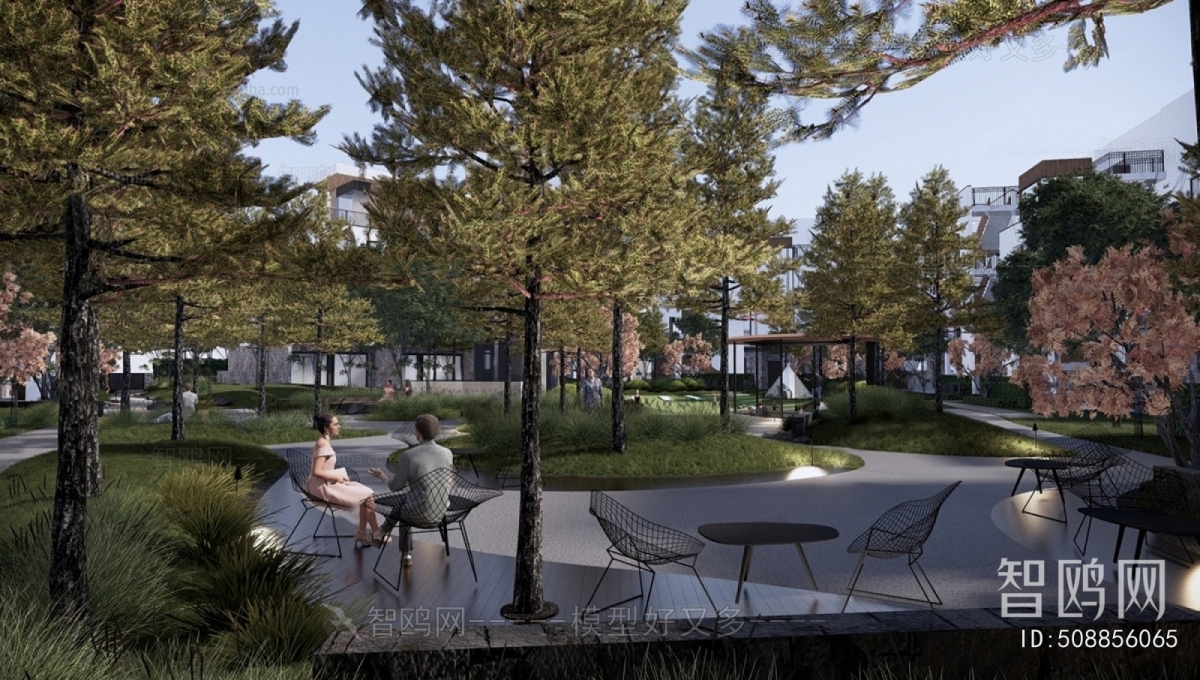 Modern Courtyard/landscape