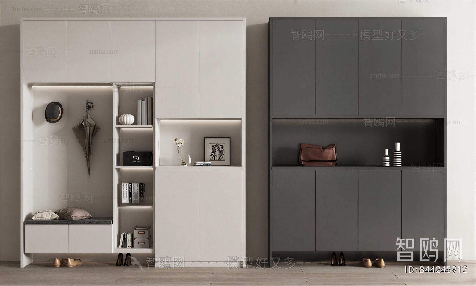 Modern Shoe Cabinet