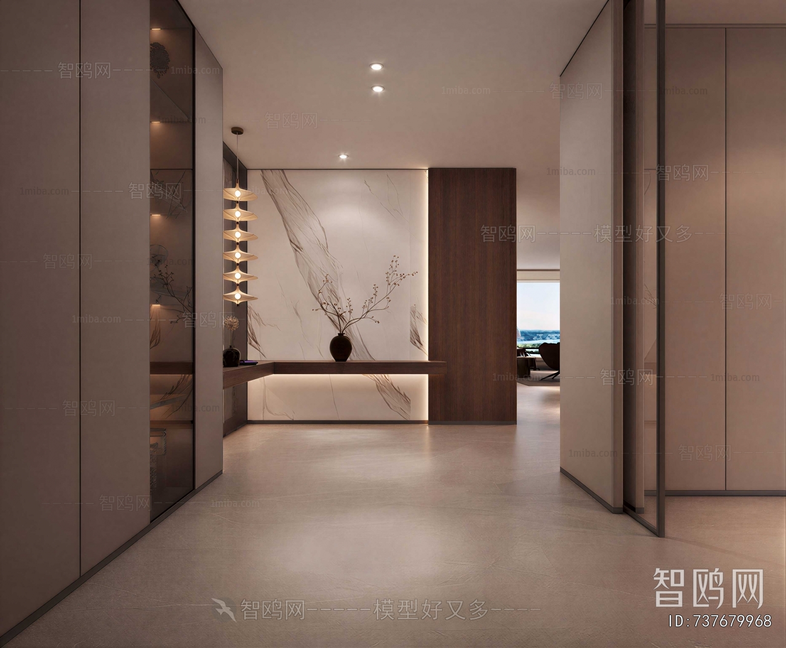 Modern Hallway