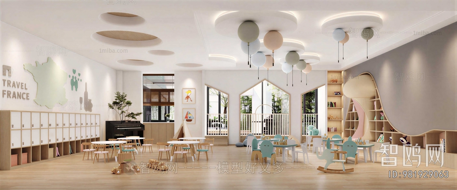 Modern Kindergarten Classrooms