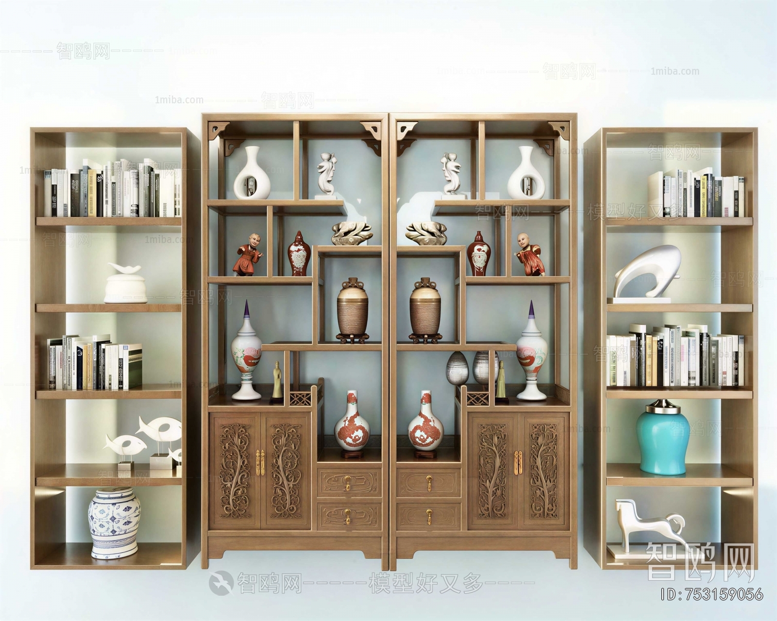 New Chinese Style Antique Rack