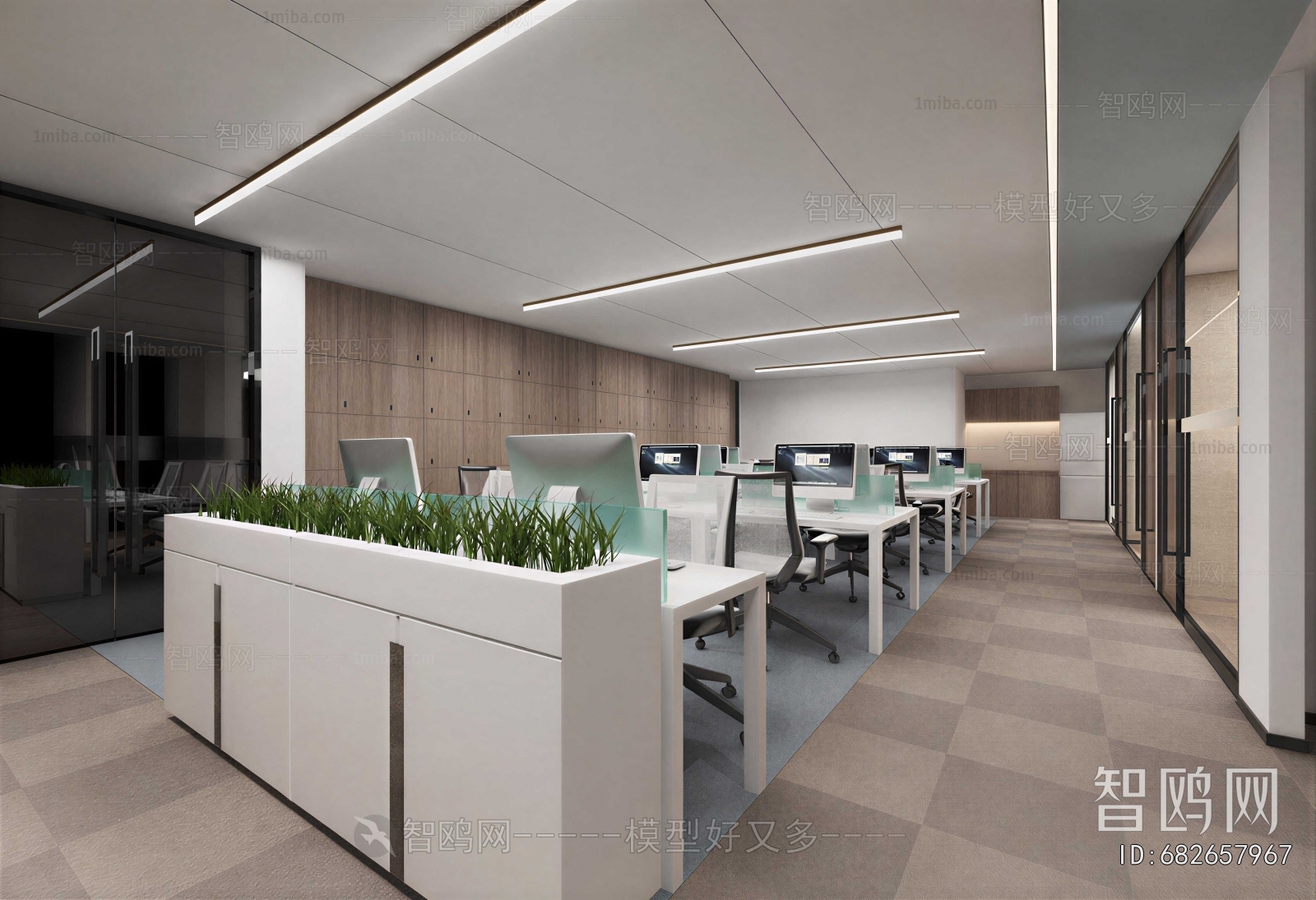 Modern Staff Area