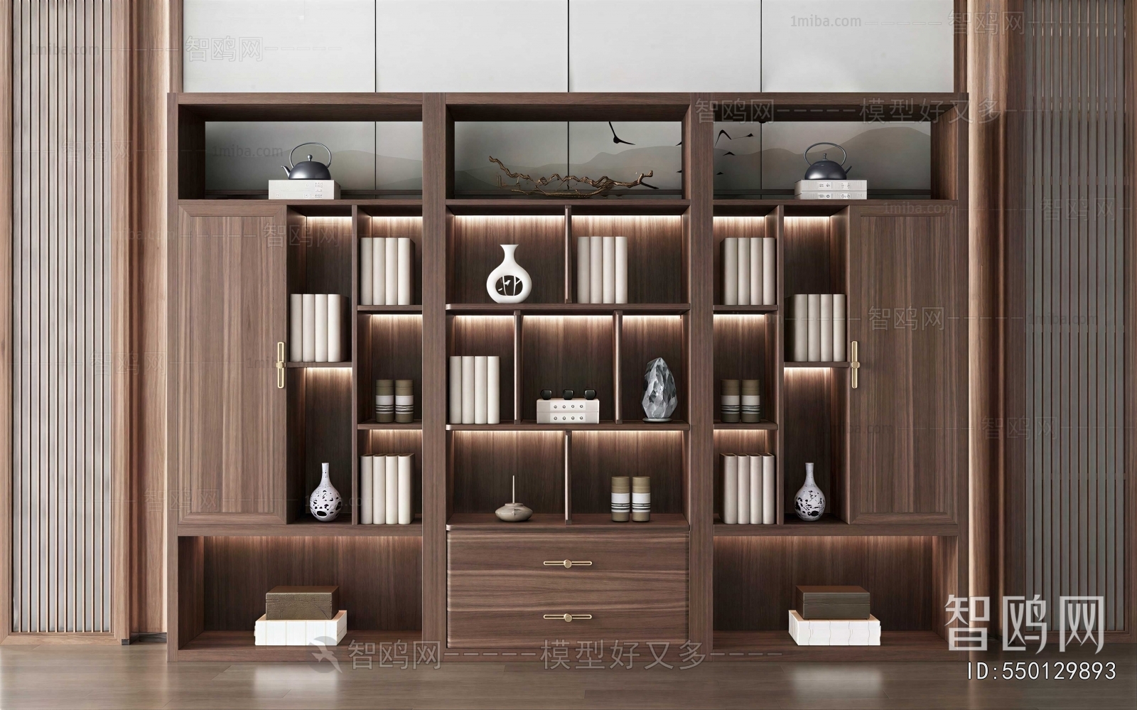 New Chinese Style Bookcase