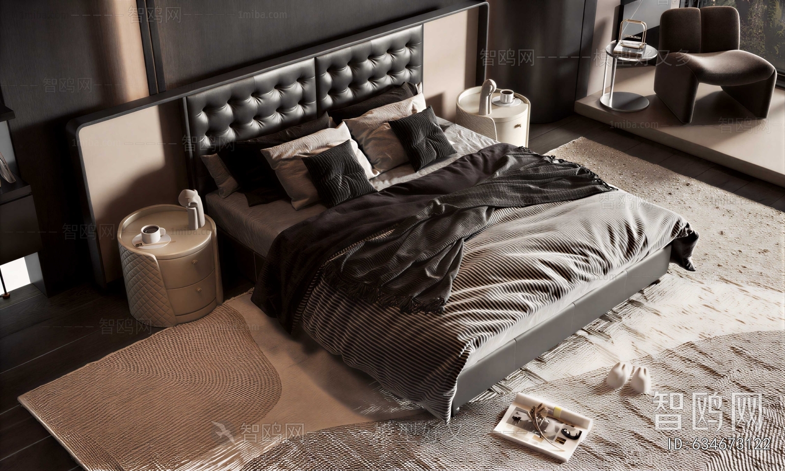 Modern Double Bed