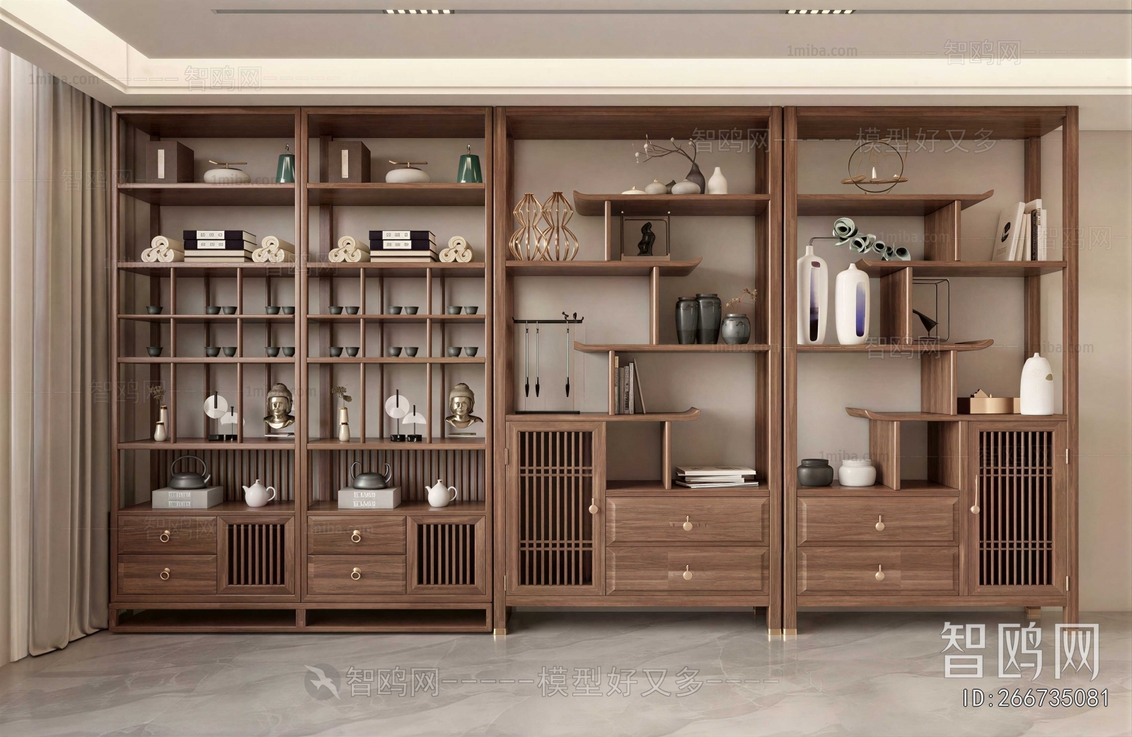 New Chinese Style Antique Rack