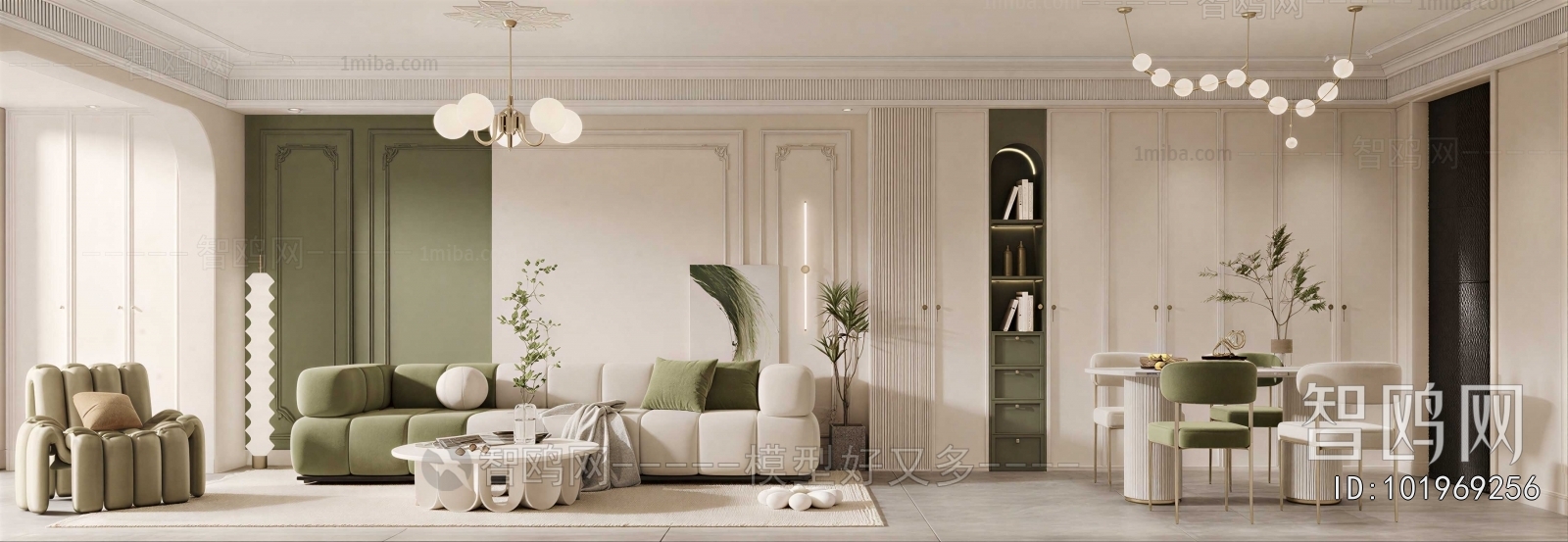 French Style A Living Room