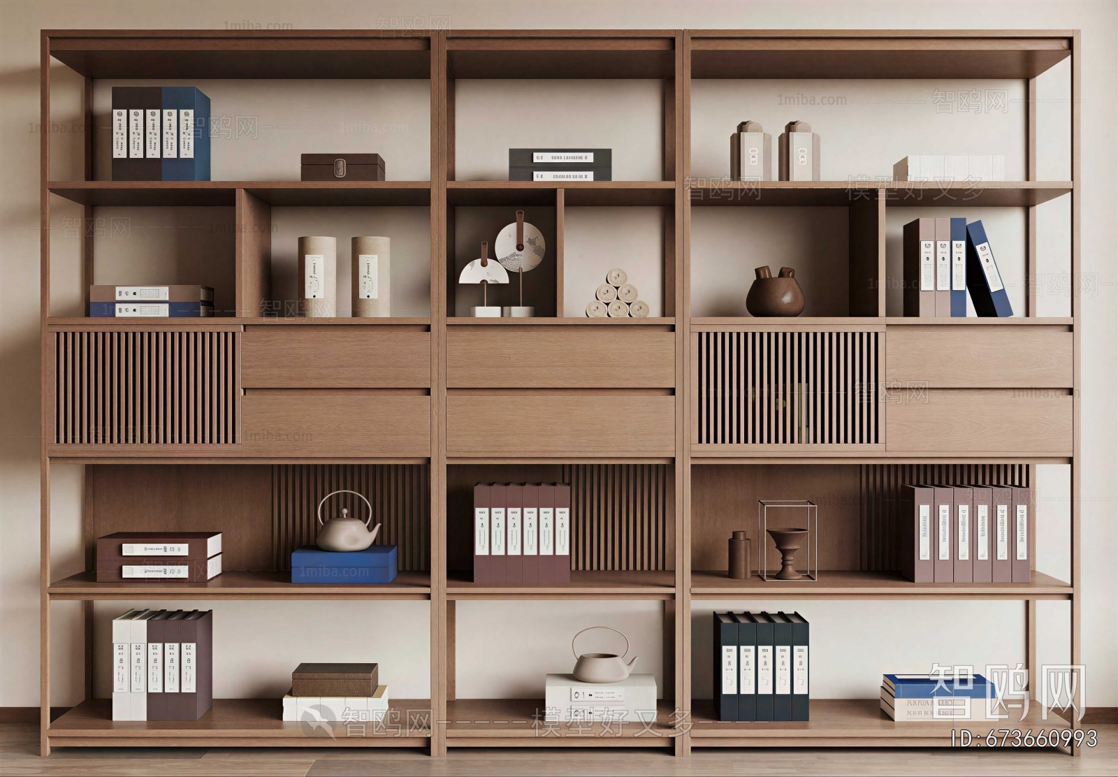 New Chinese Style Bookcase