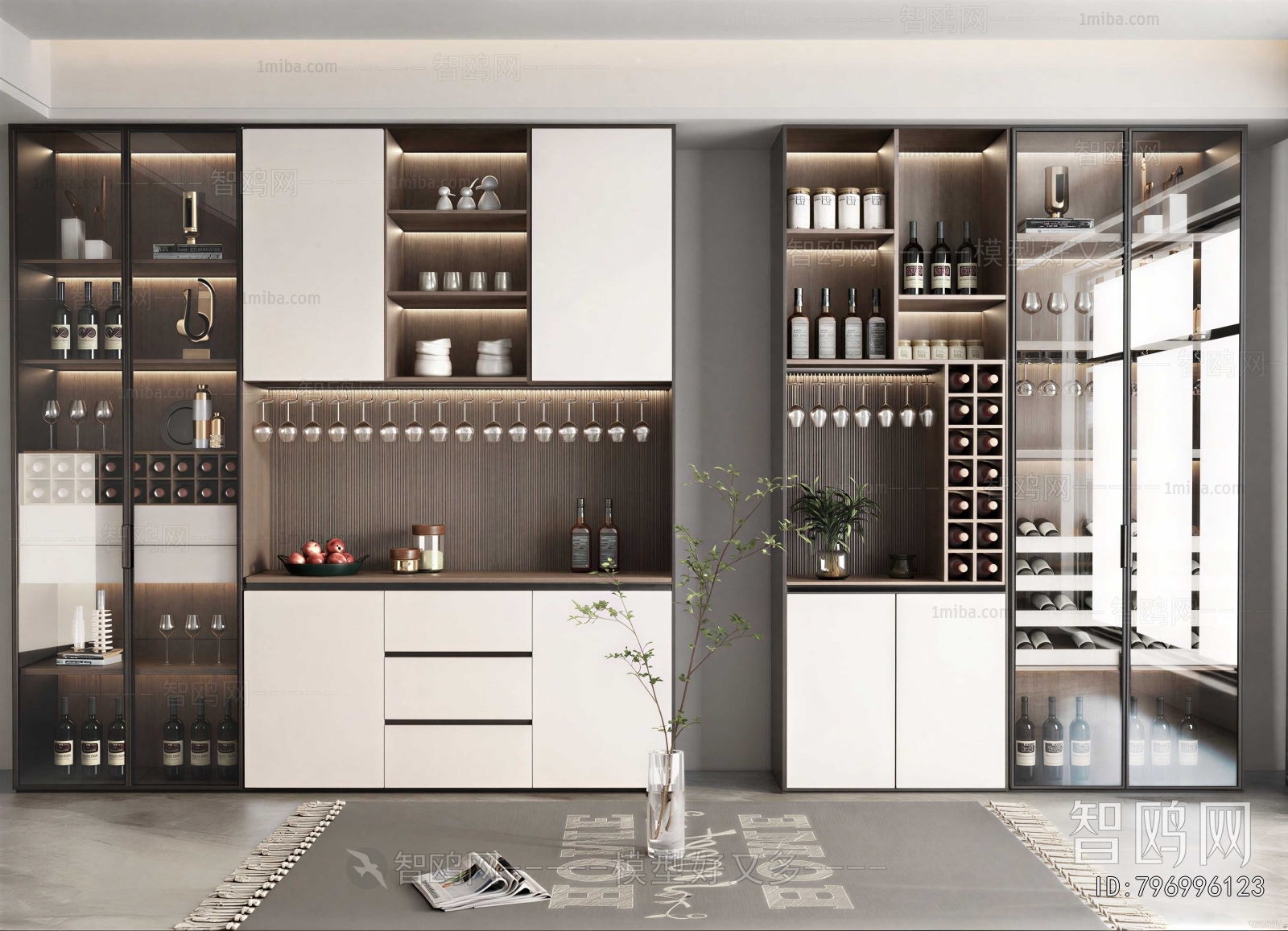 Modern Wine Cabinet
