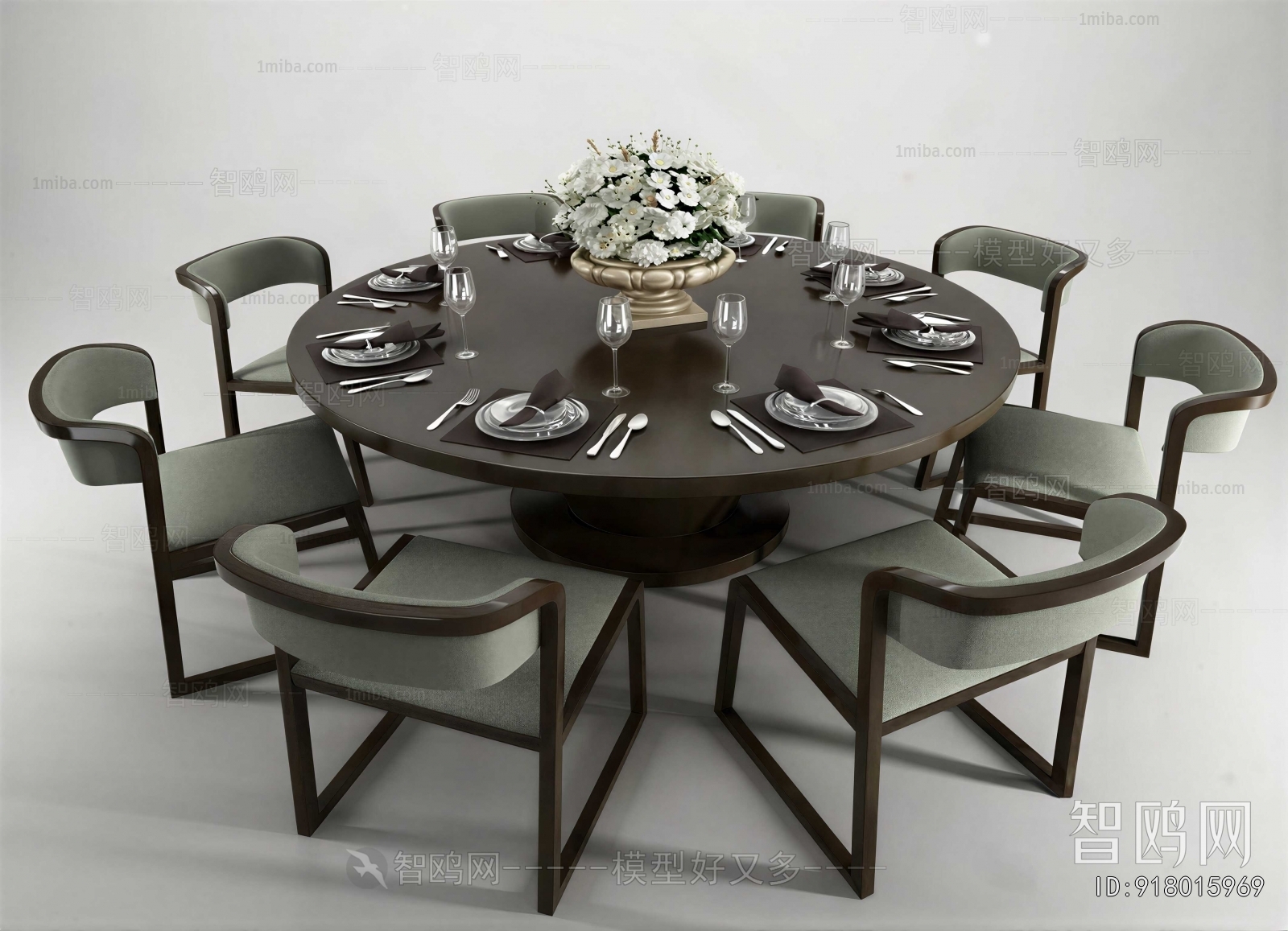 New Chinese Style Dining Table And Chairs