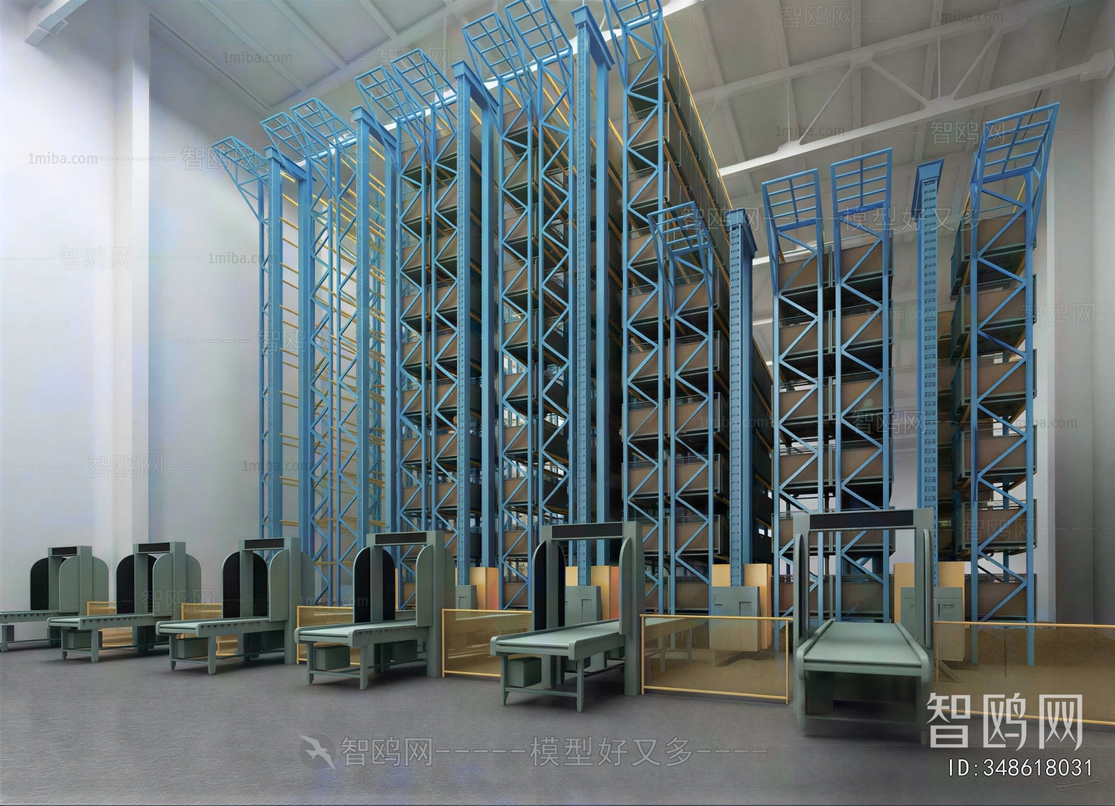 Modern Factory Floor/warehouse