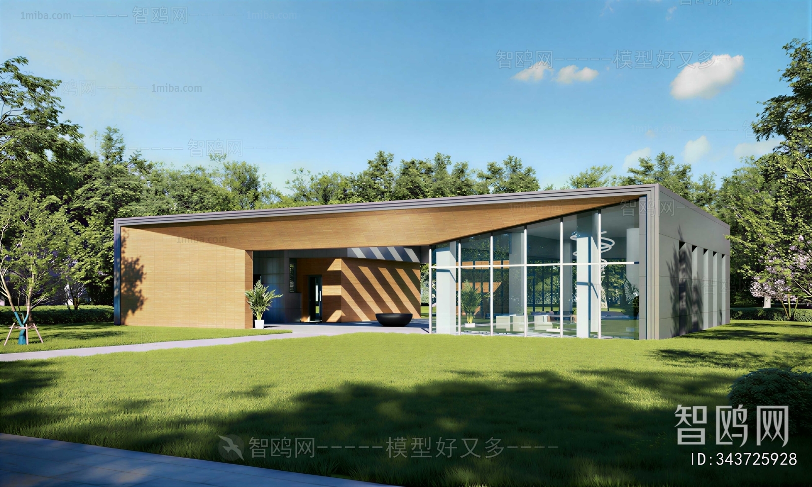 Modern Building Appearance