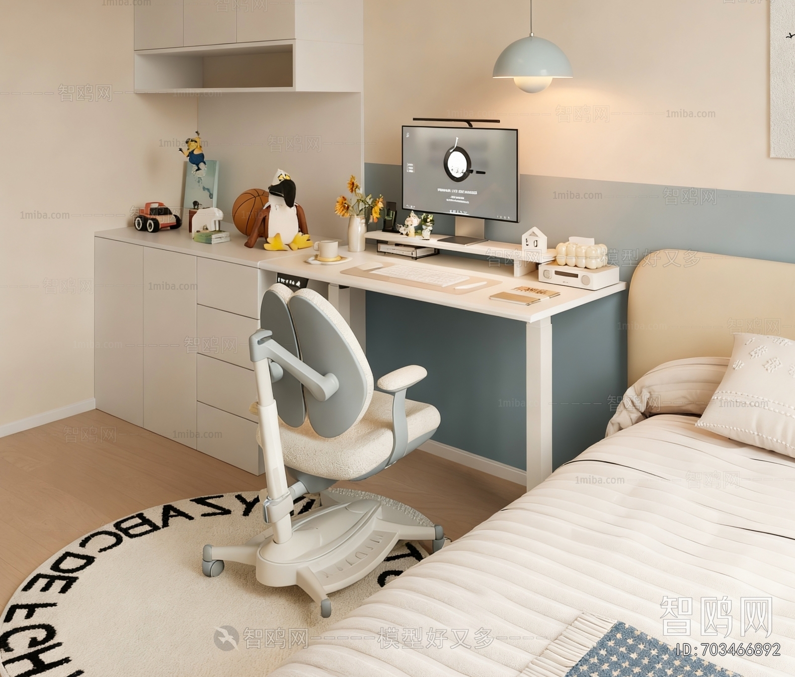 Modern Computer Desk And Chair