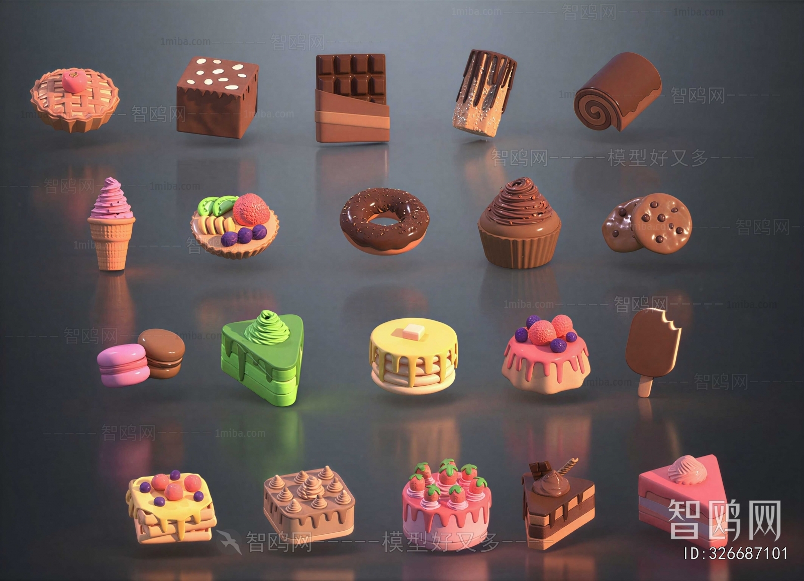 Modern Bread Cake