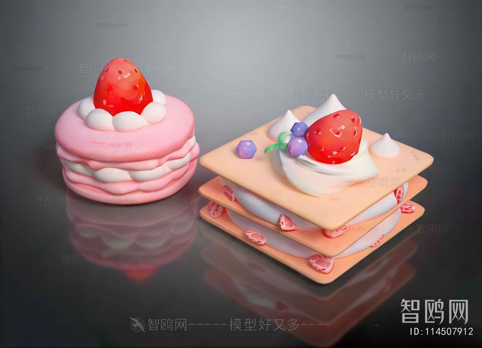 Modern Bread Cake