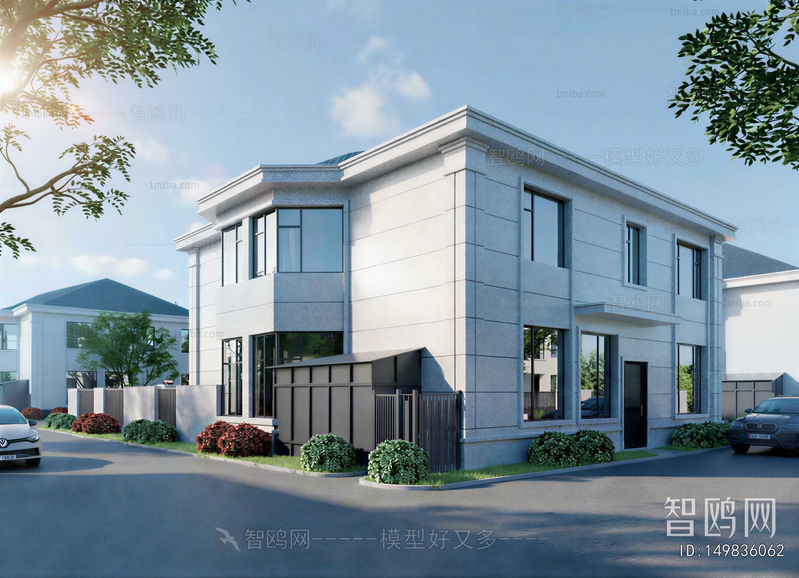 Modern Appearance Of Commercial Building
