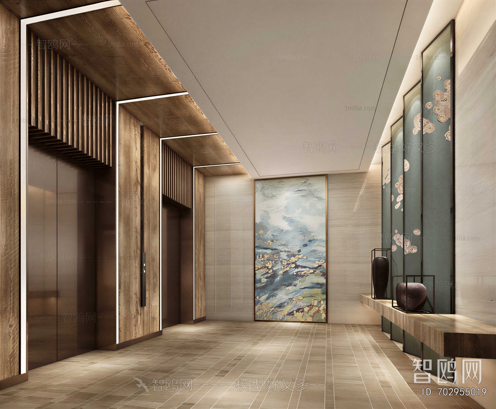 New Chinese Style Corridor/elevator Hall