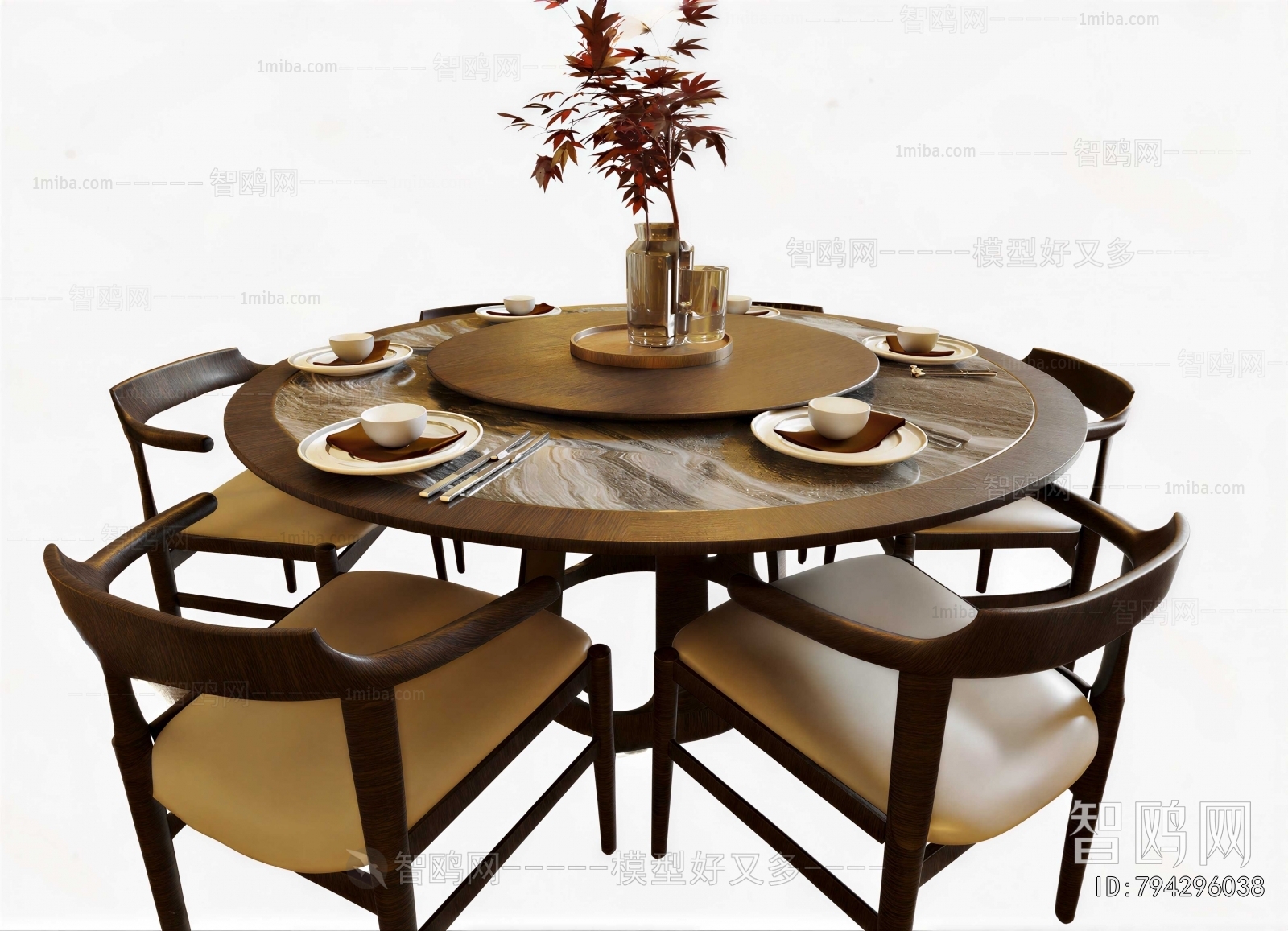 New Chinese Style Dining Table And Chairs