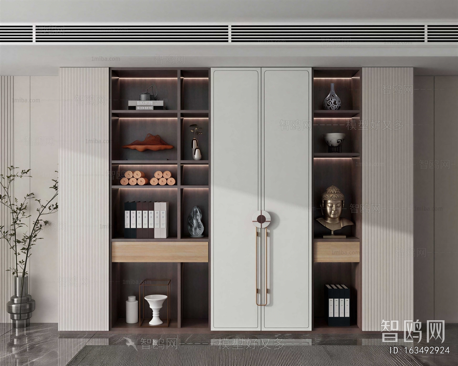New Chinese Style Decorative Cabinet