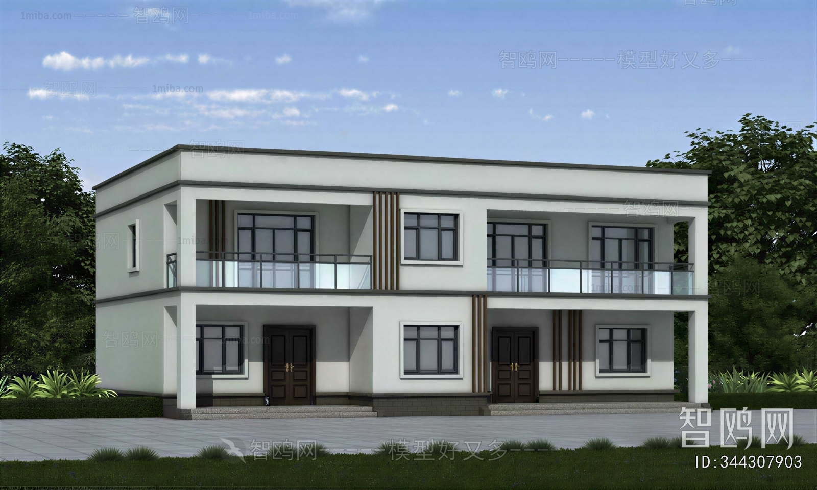 New Chinese Style Townhouse